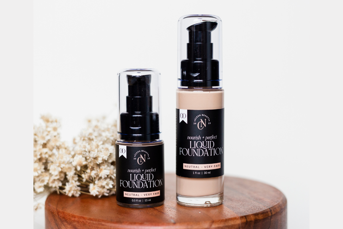 Embrace Your Natural Beauty with Our Lightweight and Blendable Natural Liquid Foundation