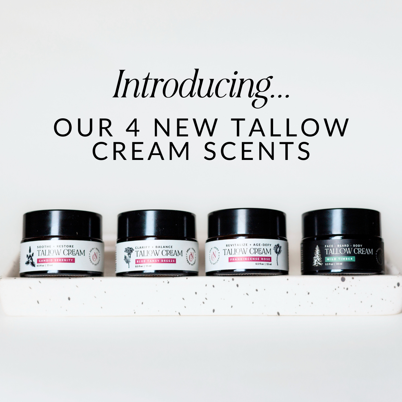 *NEW* Tallow Cream Discovery Set | 4 New Scents