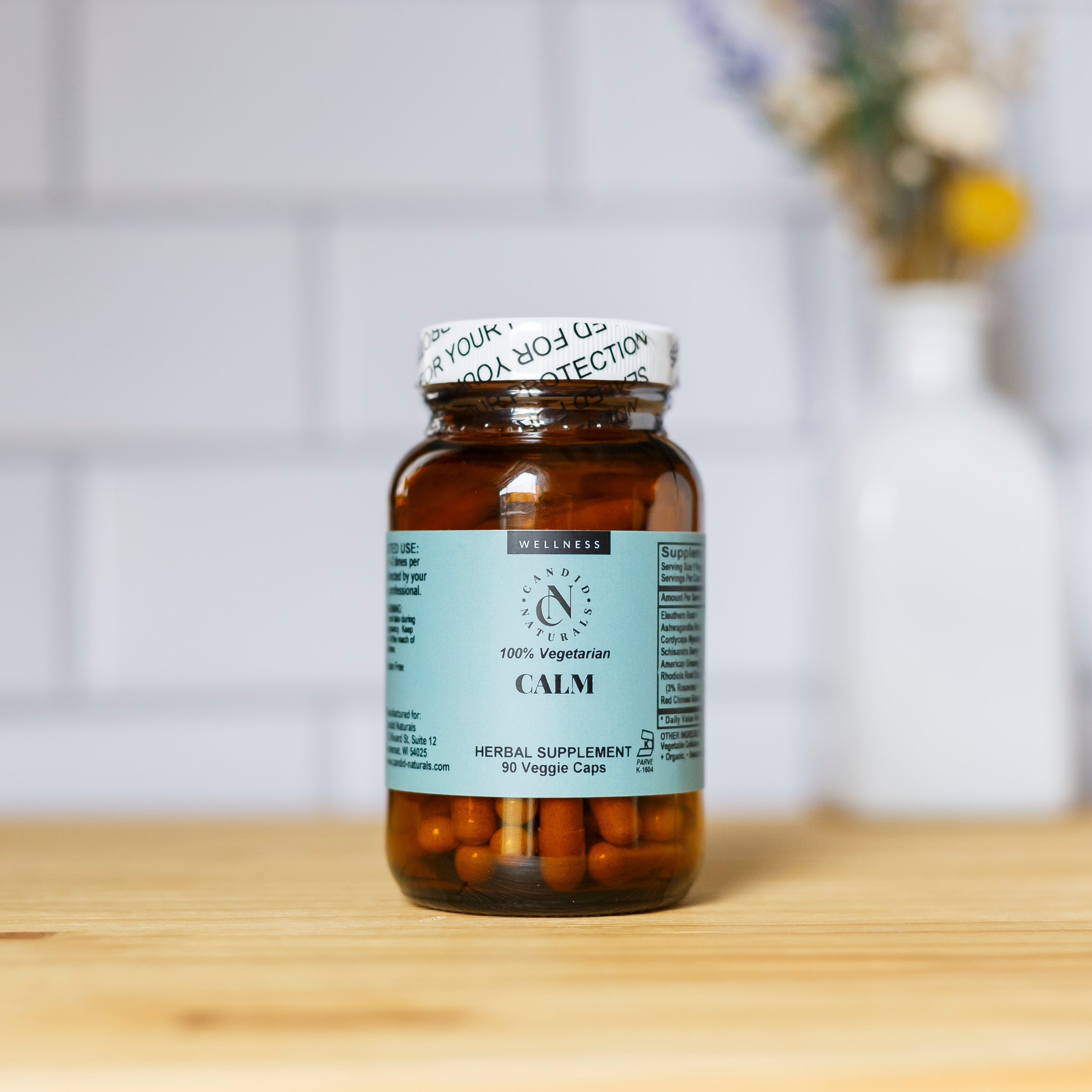 Calm | Adrenal Support | Herbal Wellness Capsules