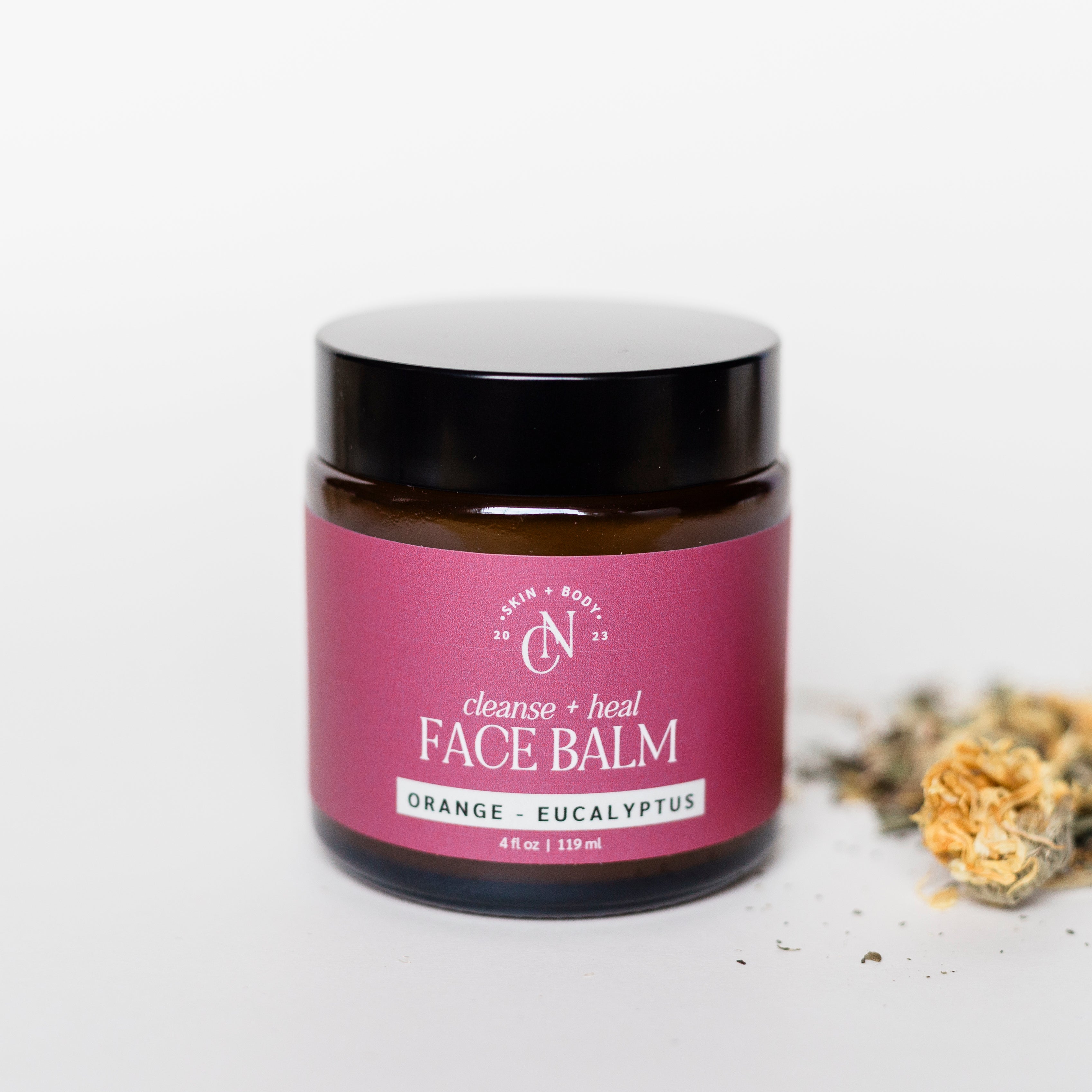 Herbal-Infused Tallow Face Balm | Cleanse + Heal