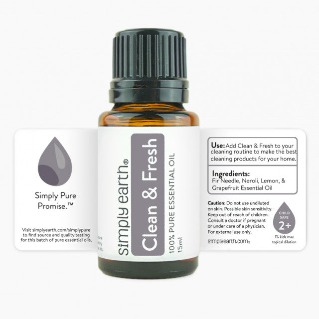 Clean &amp; Fresh Essential Oil Blend